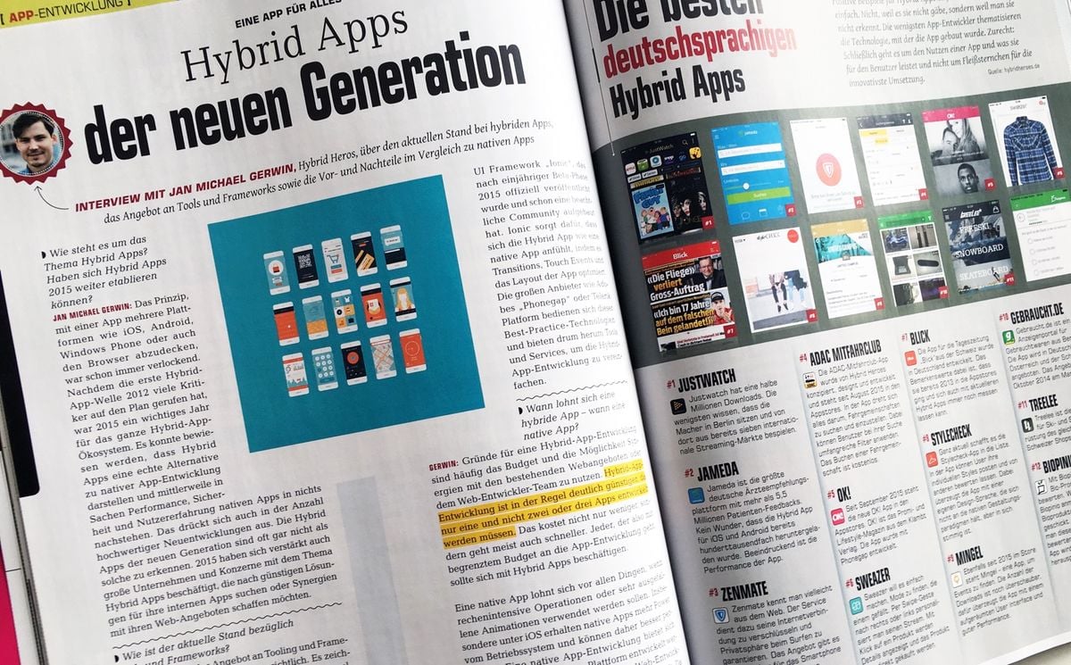 Das Jahr 2015 für Hybrid Apps: Interview
