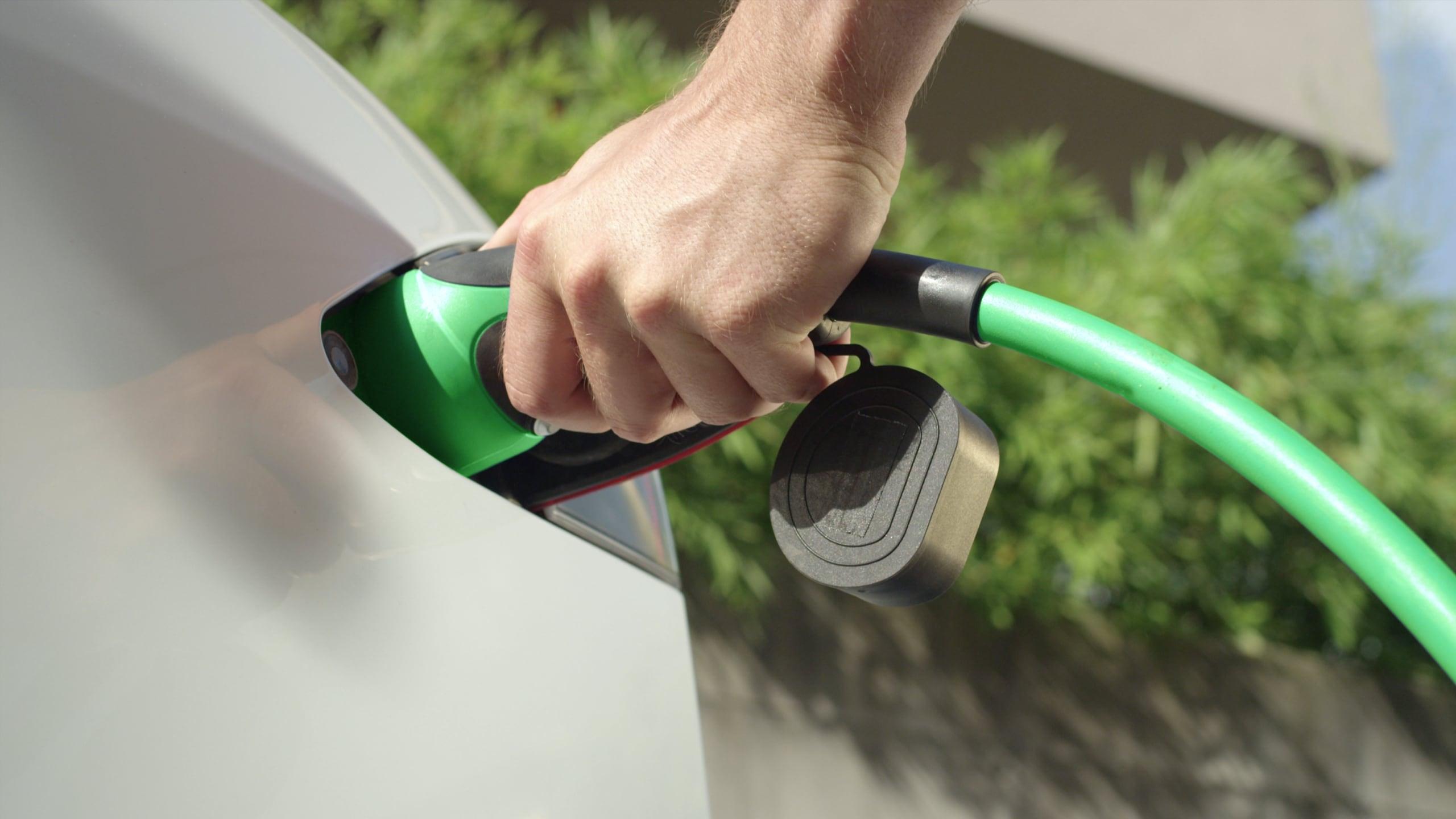 E-Auto Ladevorgang