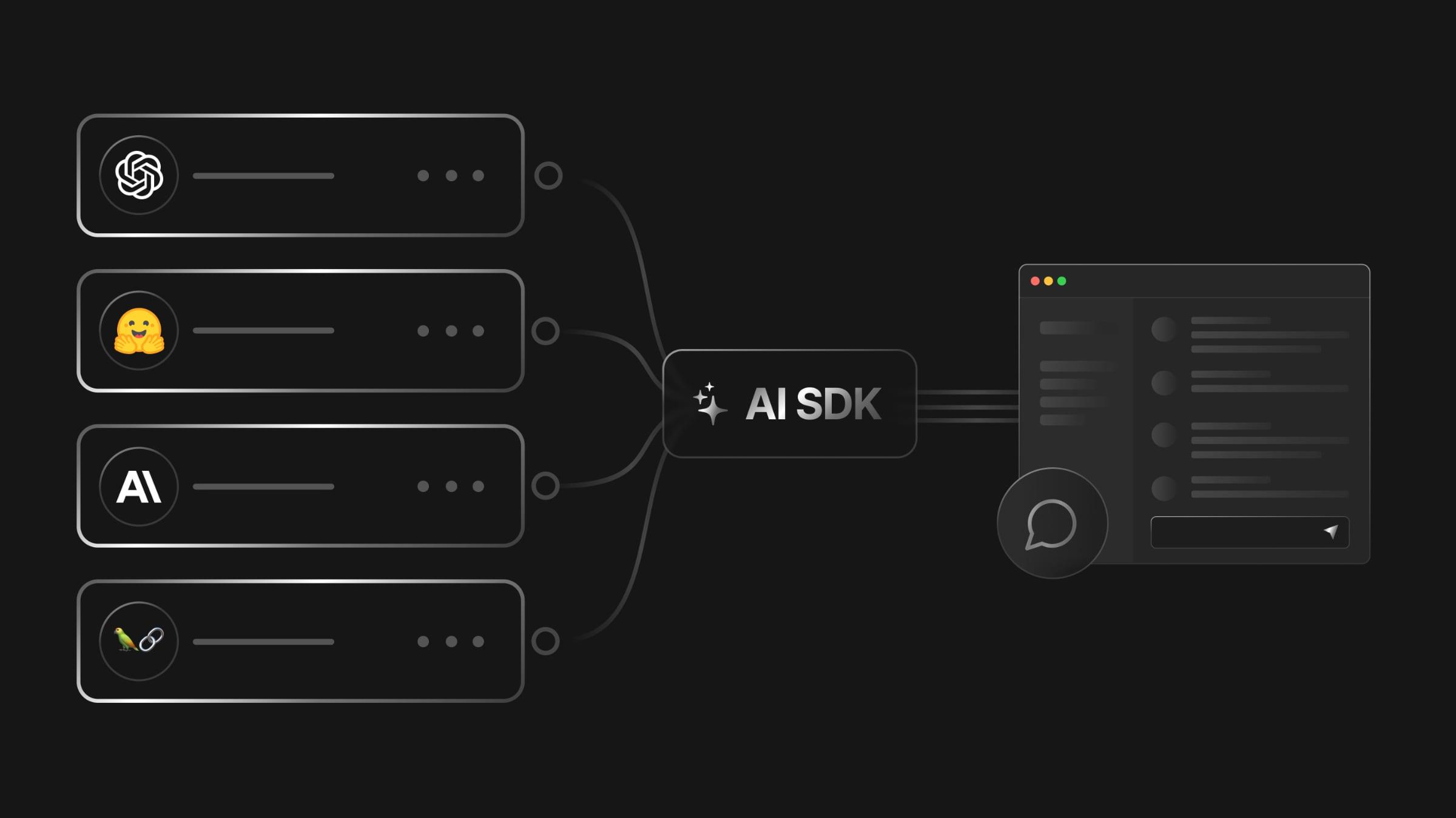 Vercel AI SDK Illustration