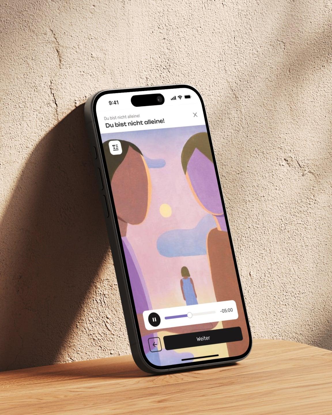 Odeya App Mockup