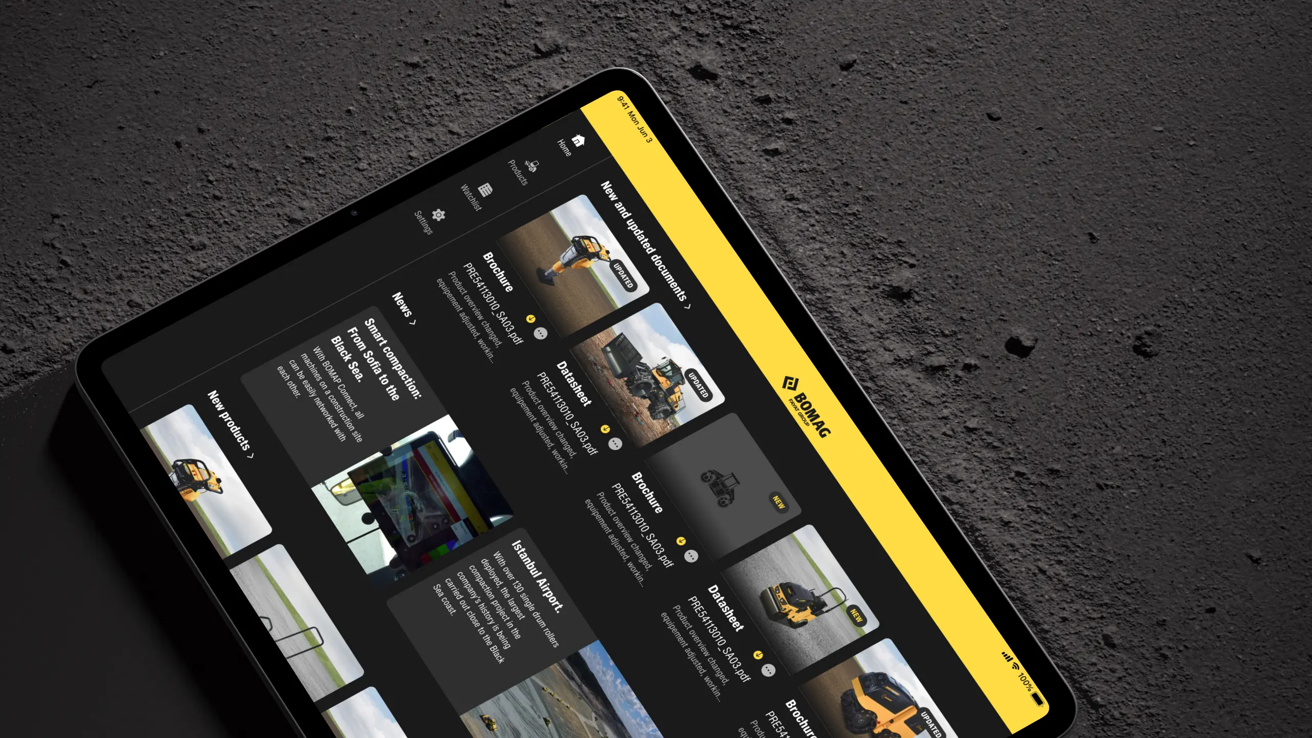 Bomag Sales App