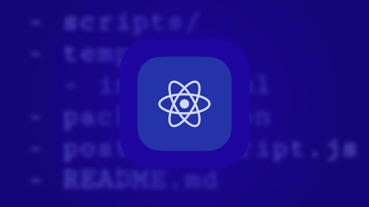 React Native Template Illustration